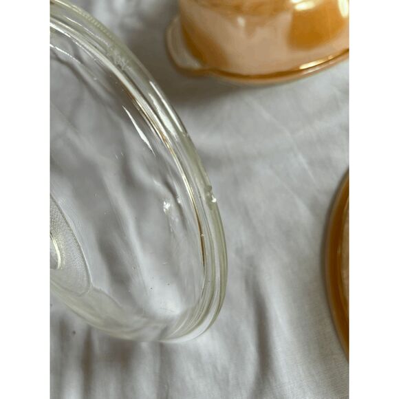 Anchor Hocking Fire King Copper Tint 5 Piece Set, 446, 460, 410 - Picture 4 of 12